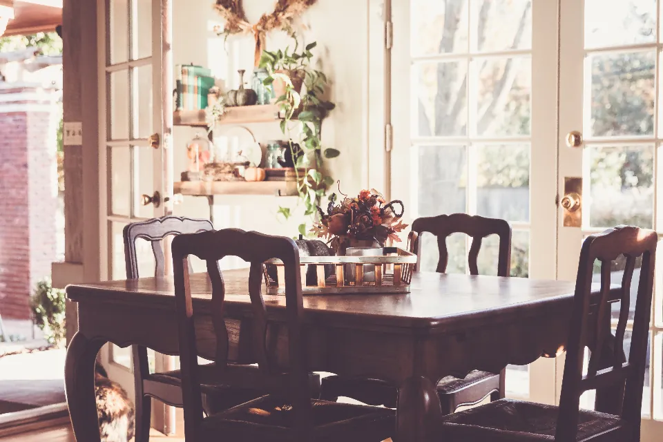 Comedor de madera